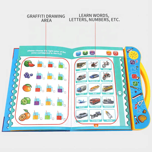 Intelligence Study Book for Kids - Study E Book for Kids Child Early Learning - Intellectual Learning Study Book